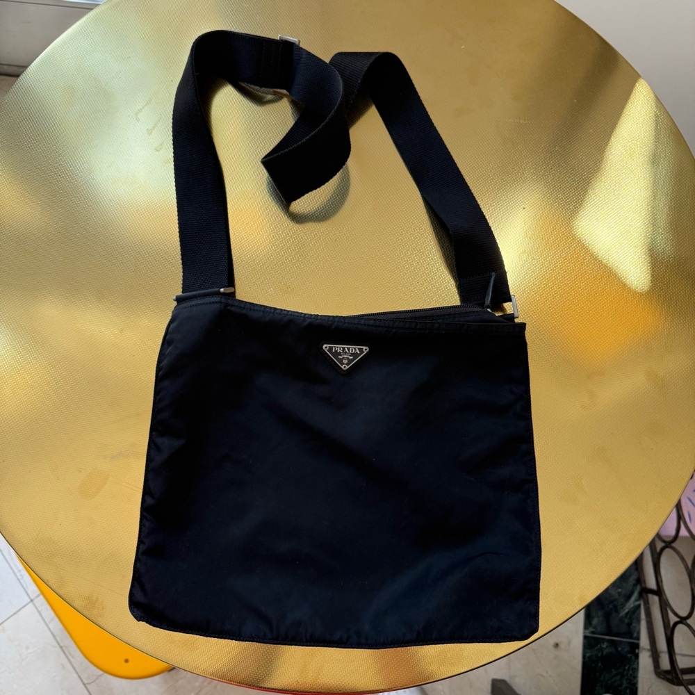 Prada Black Nylon Crossbody Bag